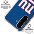 NFL New York Giants Distressed Galaxy A36 5G Clear Case