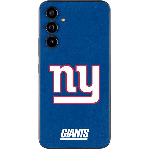 NFL New York Giants Distressed Galaxy A54 5G Skin