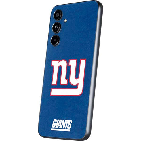 NFL New York Giants Distressed Galaxy A54 5G Skin