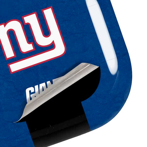NFL New York Giants Distressed Galaxy Buds Live Skin