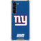 NFL New York Giants Distressed Galaxy S24 FE Clear Case