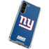 NFL New York Giants Distressed Galaxy S24 FE Clear Case