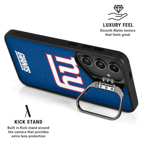 NFL New York Giants Distressed Galaxy S24 FE Kickstand Case