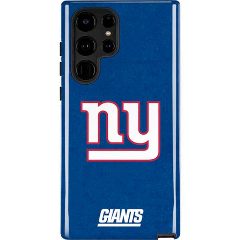 NFL New York Giants Distressed Galaxy S25 Ultra Impact Case