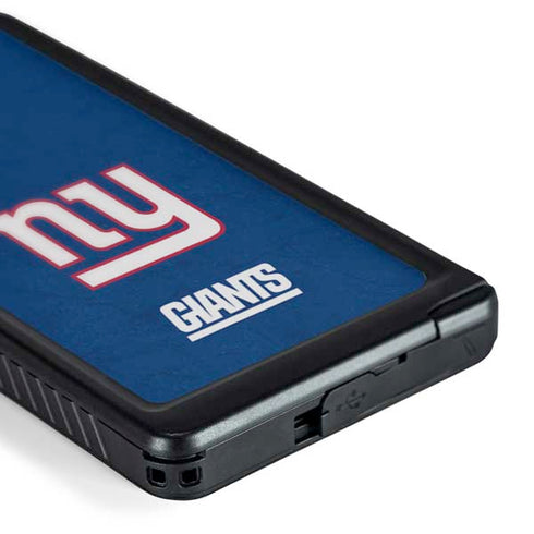 NFL New York Giants Distressed Galaxy S24 Ultra Waterproof Case
