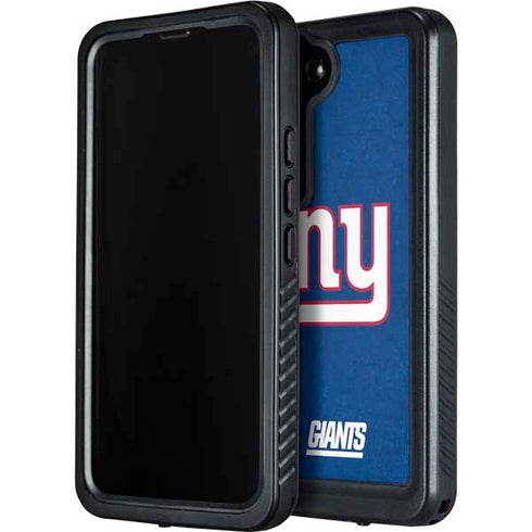 NFL New York Giants Distressed Galaxy S24 Waterproof Case