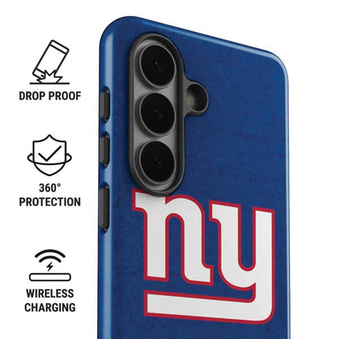 NFL New York Giants Distressed Galaxy S26 Impact Case