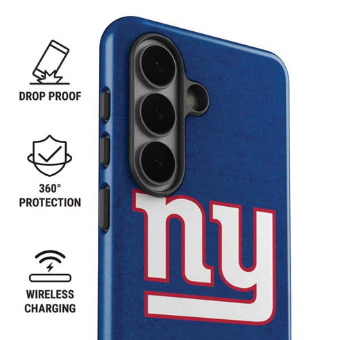 NFL New York Giants Distressed Galaxy S26 Plus Impact Case