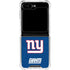 NFL New York Giants Distressed Galaxy Z Flip6 Clear Case