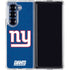NFL New York Giants Distressed Galaxy Z Fold7 Clear Case