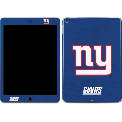 NFL New York Giants Distressed iPad Skins