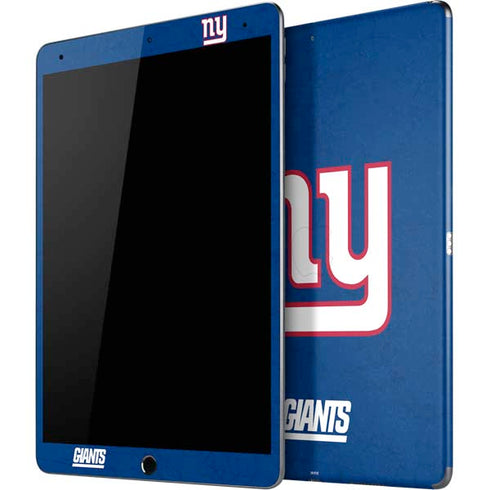 NFL New York Giants Distressed iPad Skins