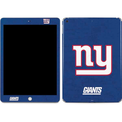 NFL New York Giants Distressed Apple iPad Skin