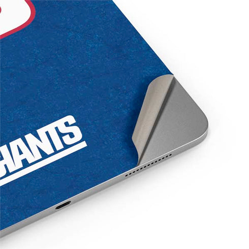NFL New York Giants Distressed Apple iPad Air Skin