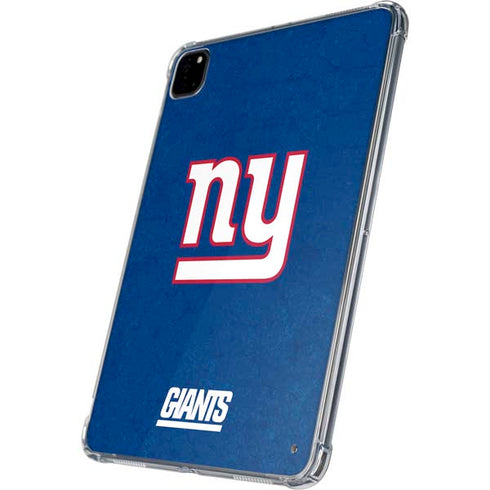 NFL New York Giants Distressed iPad Pro 11in (2024) Clear Case