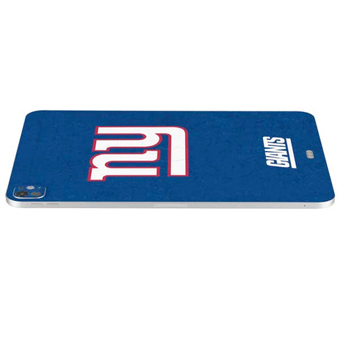 NFL New York Giants Distressed iPad Pro 13in M4 (2024) Skin