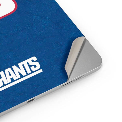 NFL New York Giants Distressed iPad Pro 13in M4 (2024) Skin