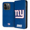 NFL New York Giants Distressed iPhone 15 Pro Folio Case