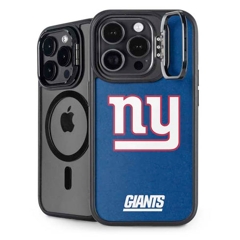 NFL New York Giants Distressed iPhone 15 Pro Kickstand Case