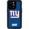 NFL New York Giants Distressed iPhone 15 Pro Waterproof Case