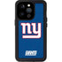 NFL New York Giants Distressed iPhone 15 Pro Waterproof Case