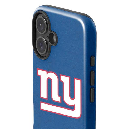 NFL New York Giants Distressed iPhone 16 Impact Case