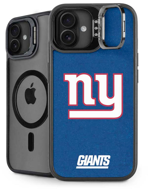 NFL New York Giants Distressed iPhone 16 Plus Kickstand Case