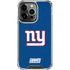 NFL New York Giants Distressed iPhone 16 Pro Clear Case