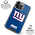 NFL New York Giants Distressed iPhone 16 Pro Clear Case