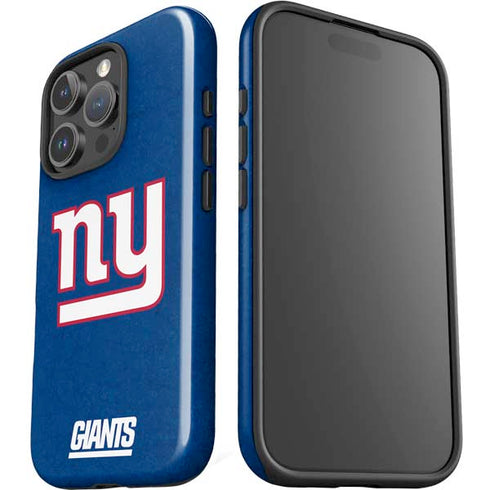 NFL New York Giants Distressed iPhone 16 Pro Impact Case