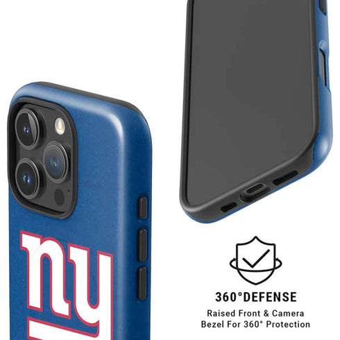 NFL New York Giants Distressed iPhone 16 Pro Magsafe Impact Case