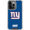 NFL New York Giants Distressed iPhone 16 Pro Max Clear Case