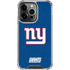 NFL New York Giants Distressed iPhone 16 Pro Max Clear Case