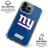 NFL New York Giants Distressed iPhone 16 Pro Max Clear Case