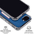 NFL New York Giants Distressed iPhone 16e Clear Case