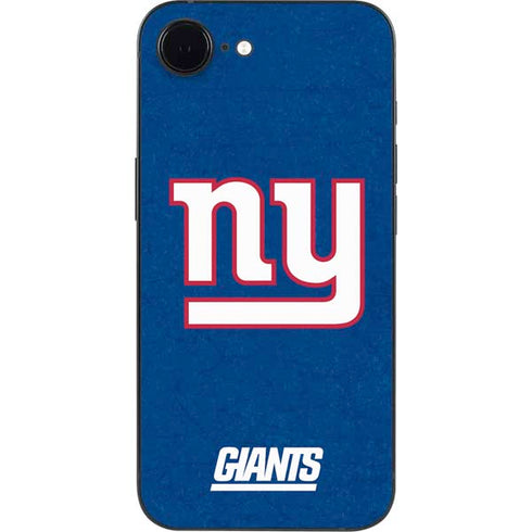 NFL New York Giants Distressed iPhone 16e Skin