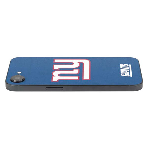 NFL New York Giants Distressed iPhone 16e Skin