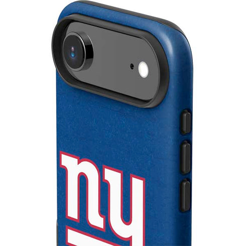 NFL New York Giants Distressed iPhone 17 Air Impact Case