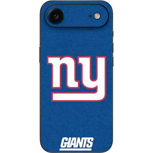 NFL New York Giants Distressed iPhone 17 Air Skin