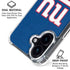 NFL New York Giants Distressed iPhone 17 Clear Case
