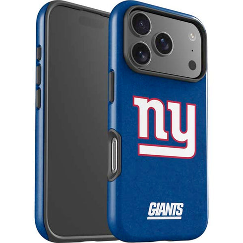 NFL New York Giants Distressed iPhone 17 Pro Impact Case