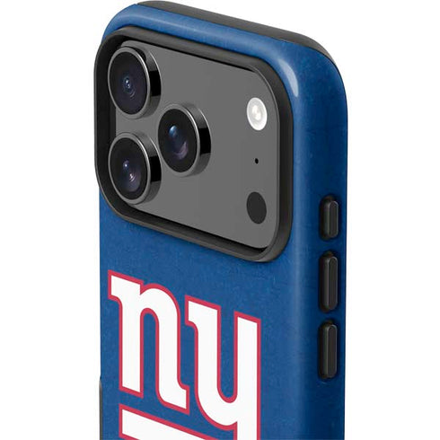 NFL New York Giants Distressed iPhone 17 Pro Max Impact Case