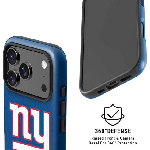 NFL New York Giants Distressed iPhone 17 Pro Max Magsafe Impact Case