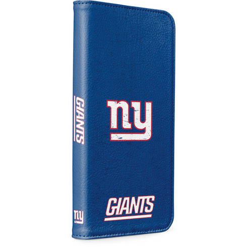NFL New York Giants Distressed iPhone 8 Folio Case