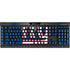 NFL New York Giants Distressed K95 RGB PLATINUM Mechanical Gaming Keyboard Skin