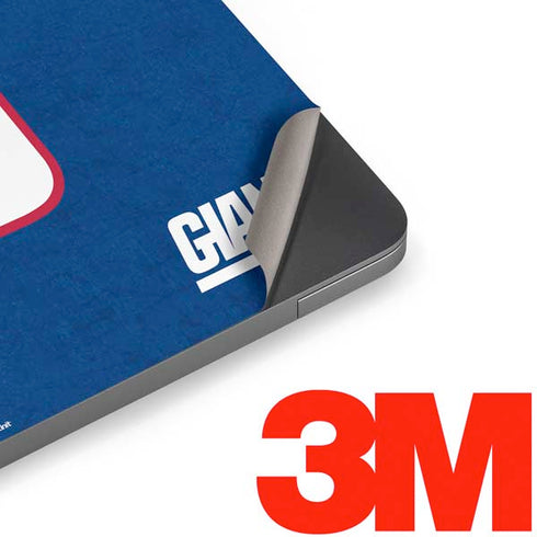 NFL New York Giants Distressed Apple MacBook Air Skin