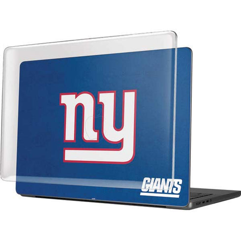 NFL New York Giants Distressed MacBook Pro 14in (2021-24) Case plus Skin