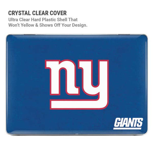 NFL New York Giants Distressed MacBook Pro 14in (2021-24) Case plus Skin
