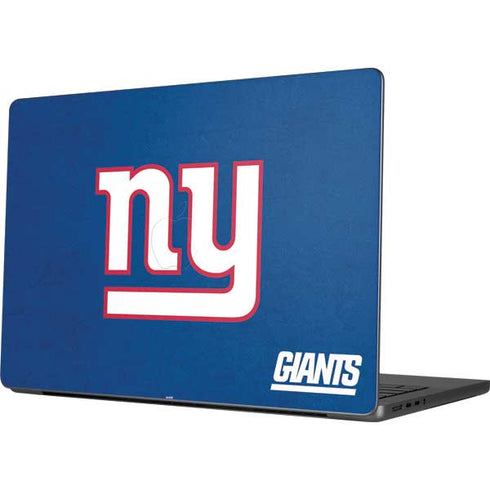 NFL New York Giants Distressed Apple MacBook Pro 14-inch Skin