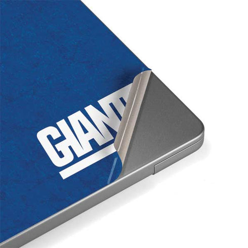 NFL New York Giants Distressed Apple MacBook Pro 14-inch Skin